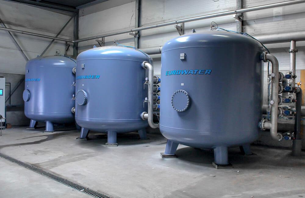Industrial Water Treatment Tanks