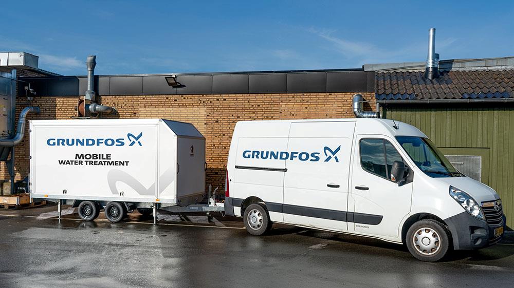 Water treatment in container from Eurowater